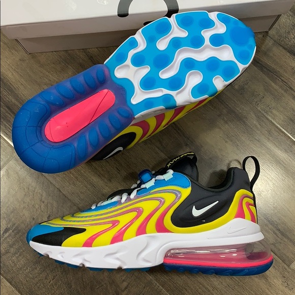 NIKE AIR MAX 270 REACT ENG laser blue/white-anthra - Picture 8 of 16